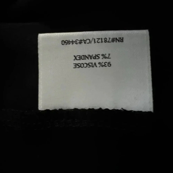 Eileen Fisher system black drop waist loose fit maxi dress black Size XL - Picture 7 of 9